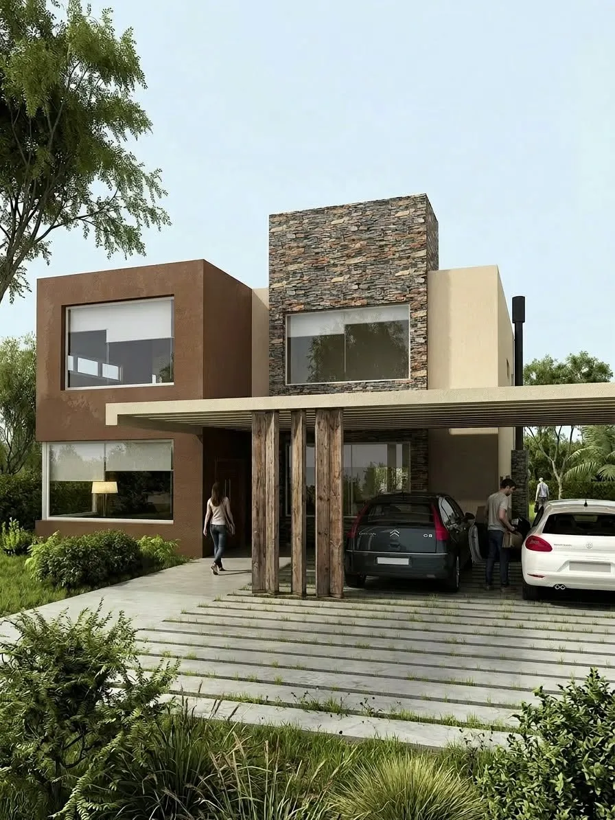 Obra de arquitectura contemporánea proyectada por H1 Estudio